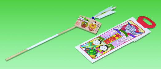 千歳飴・破魔矢・福笹